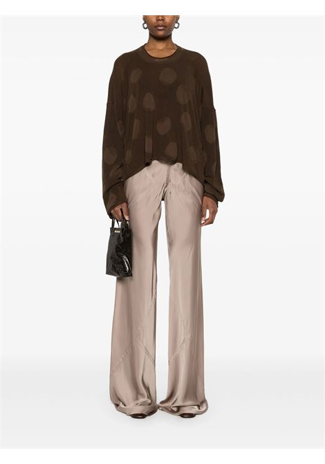 long slevee top woman brown UMA WANG | UK7114UW600